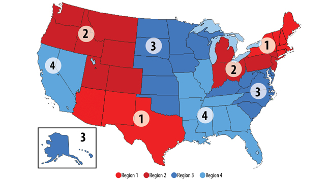 US Map Regions